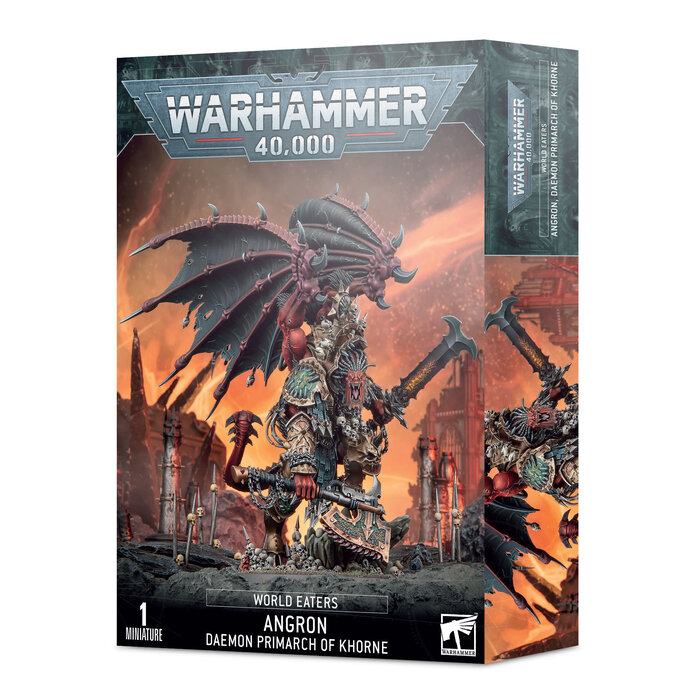 Games Workshop Warhammer 40K: Chaos Space Marines (World Eaters) - Angron, Daemon Primarch of Khorne