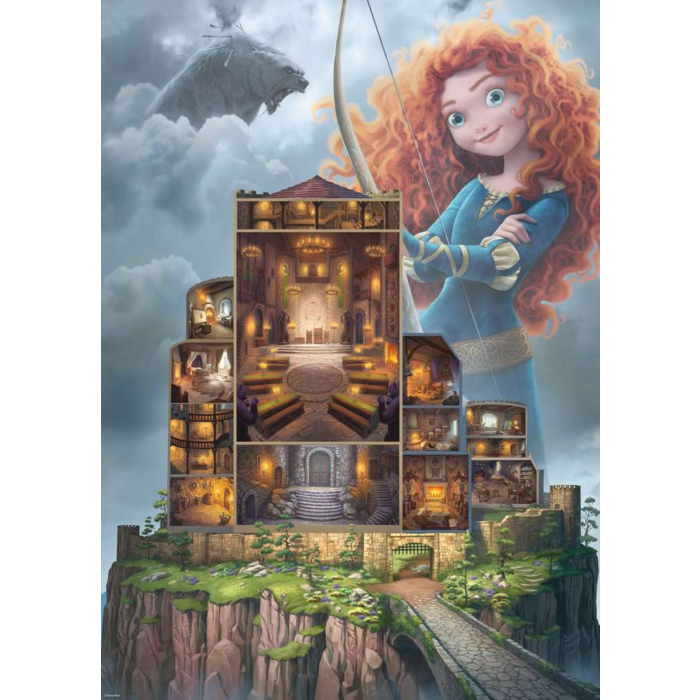Ravensburger 1000 pcs - Disney Castle Collection: Merida