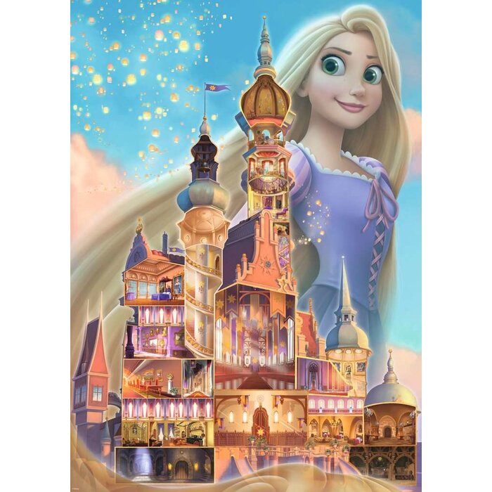Ravensburger 1000 pcs - Disney Castle Collection: Rapunzel