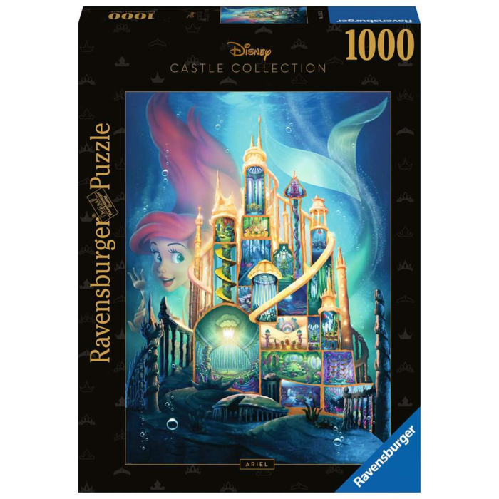 Ravensburger 1000 pcs - Disney Castle Collection: Ariel