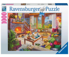 Ravensburger 1000 pcs - Cozy Cabin