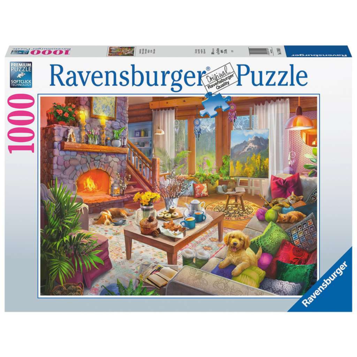 Ravensburger 1000 pcs - Cozy Cabin