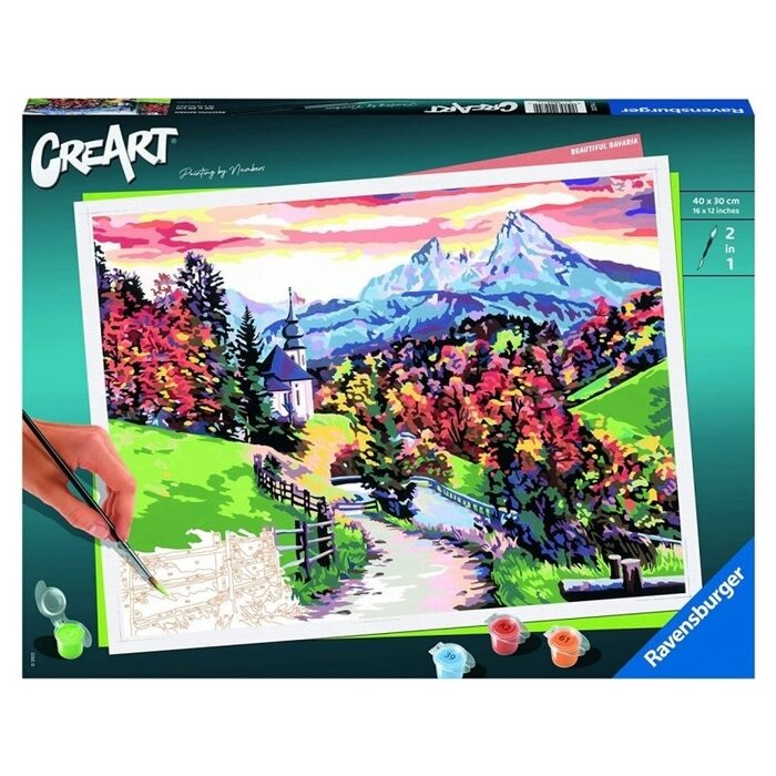 CreArt Paint by Numbers - Beautiful Bavaria
