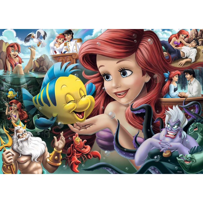 Ravensburger 1000 pcs - Disney Princess Heroines Collector's Edition: Ariel