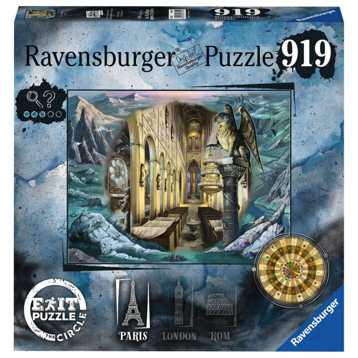 Ravensburger 919 pcs - Escape the Circle: Paris