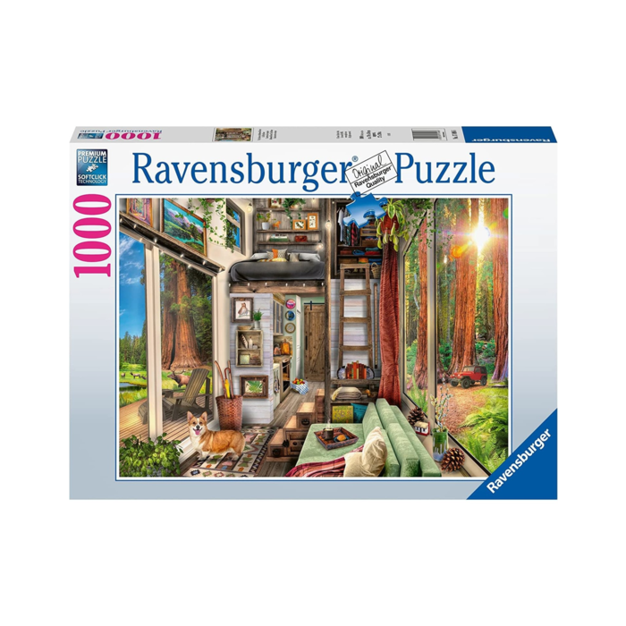 Ravensburger 1000 pcs - Redwood Forest Tiny House