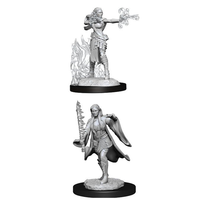 Wizkids/NECA LLC Nolzur's Marvelous Miniatures: Elf Multi-Class Warlock Sorcerer