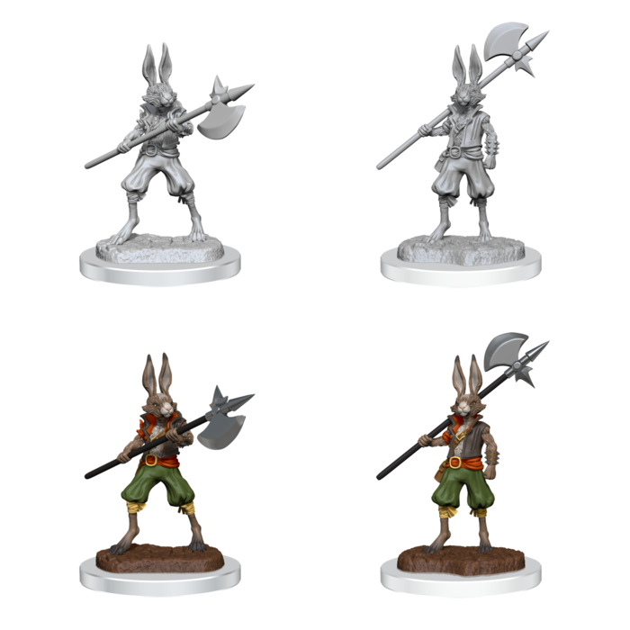 Wizkids/NECA LLC Nolzur's Marvelous Miniatures: Harengon Brigands