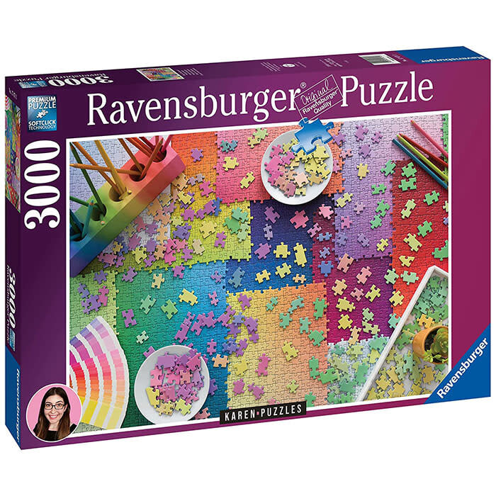Ravensburger 3000 pcs - Puzzles on Puzzles