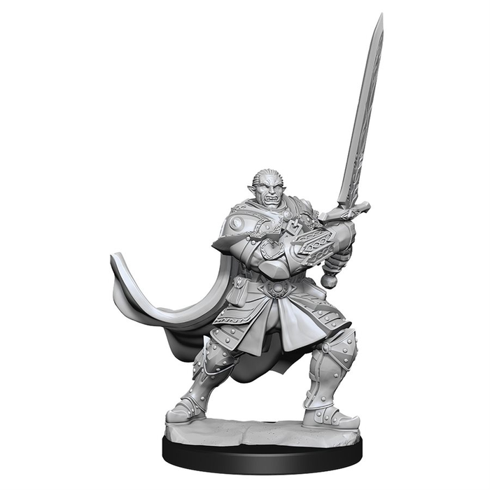 Wizkids/NECA LLC Nolzur's Marvelous Miniatures: Half-Orc Paladin Male