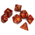 7-Piece Mini RPG Dice Set: Scarab