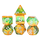 7-Piece RPG Dice Set: Diagonal Slick