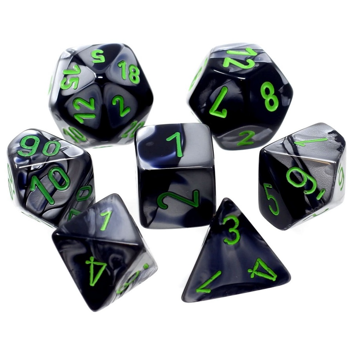 Chessex 7-Piece Mini RPG Dice Set: Gemini