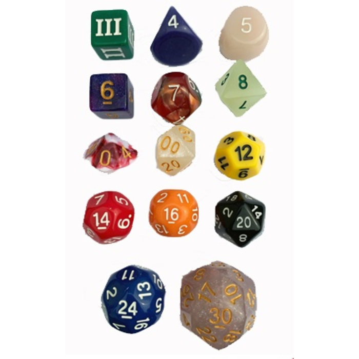 Dungeon Crawl Classics - RPG Dice Set - Boardgames.ca Dungeon Crawl Classics - RPG Dice Set - Boardgames.ca