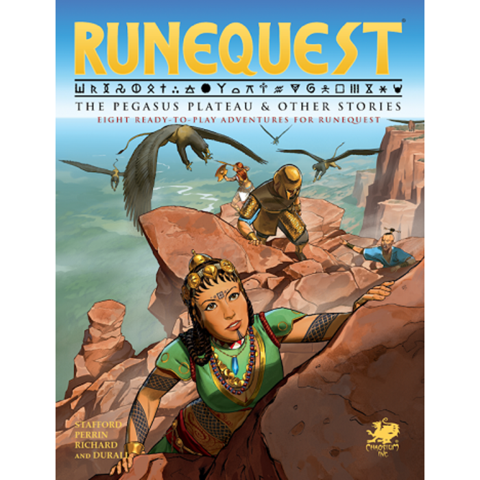 Chaosium Inc. Runequest RPG: Roleplaying in Glorantha - The Pegasus Plateau