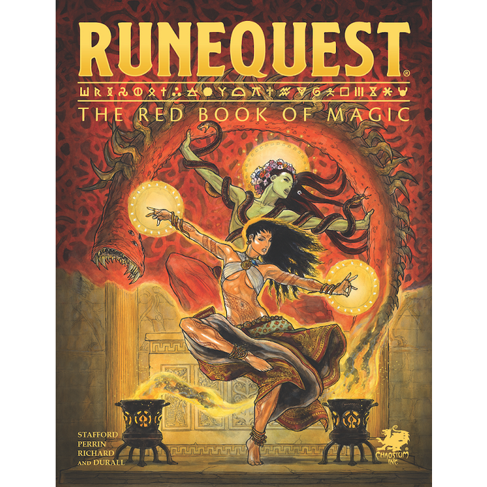 Chaosium Inc. Runequest RPG: The Red Book of Magic