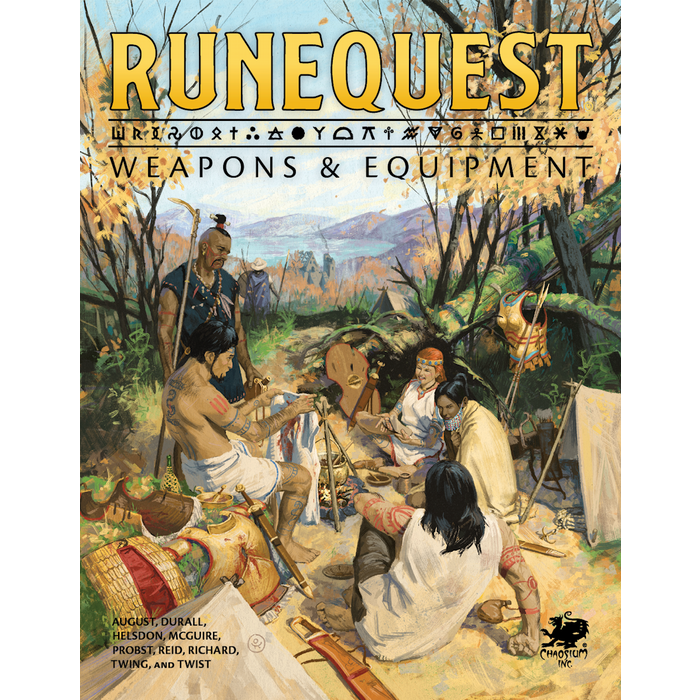 Chaosium Inc. Runequest RPG: Weapons & Equipment