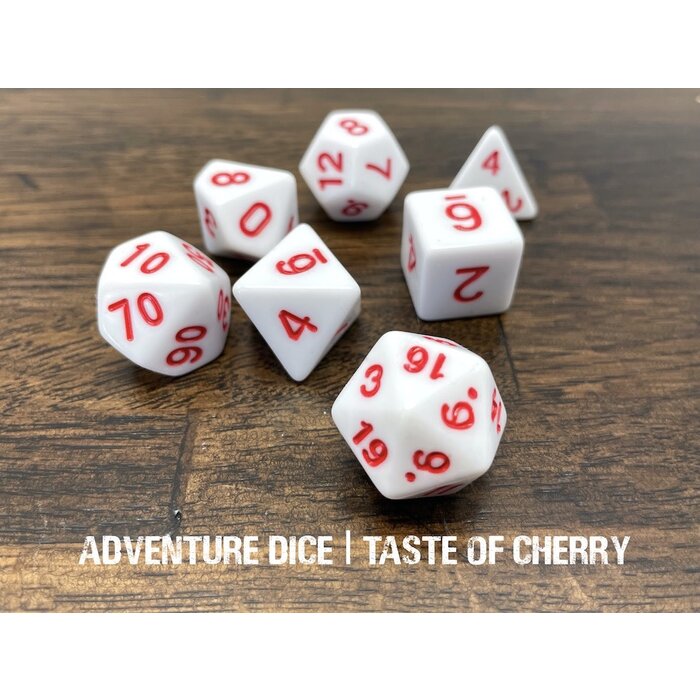 Adventure Dice 7-Piece RPG Dice SetTaste of