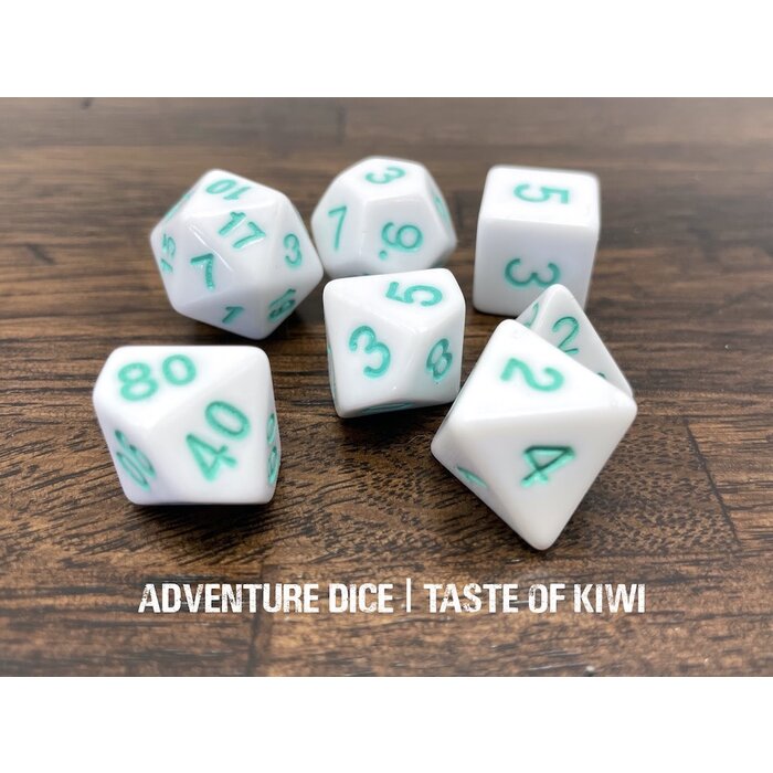 Adventure Dice 7-Piece RPG Dice SetTaste of