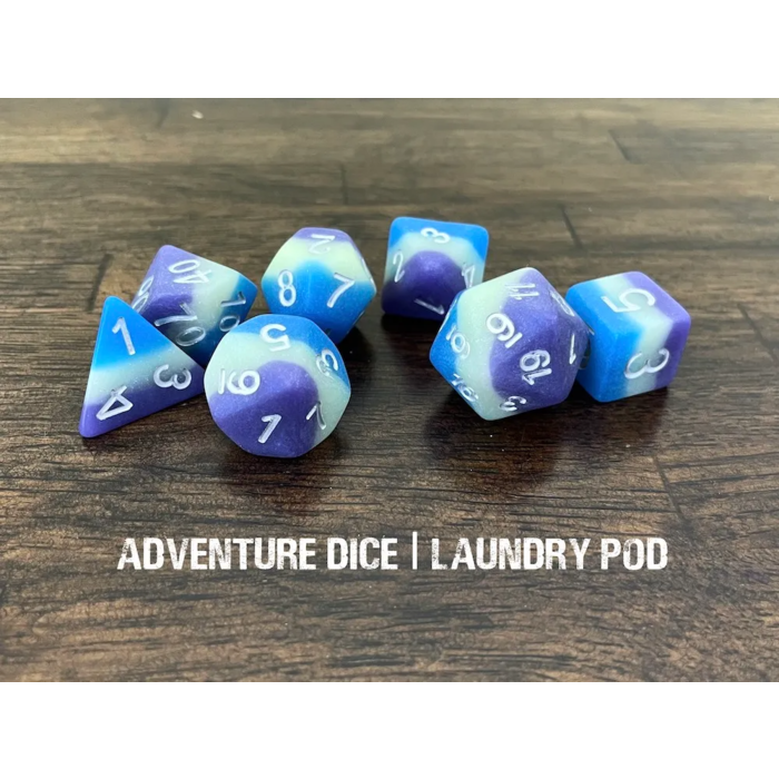 Adventure Dice 7-Piece RPG Dice Set Random Objects