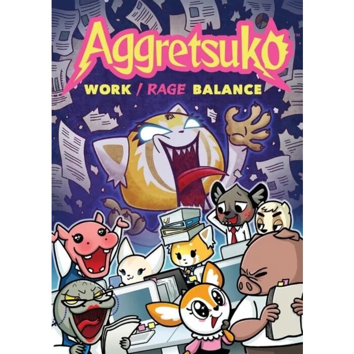 Renegade Game Studios Aggretsuko: Work/Rage Balance