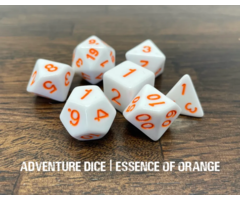 Adventure Dice 7-Piece RPG Dice Set: Essence of