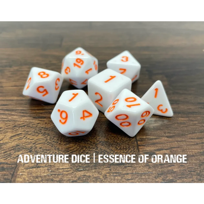 Adventure Dice 7-Piece RPG Dice Set: Essence of