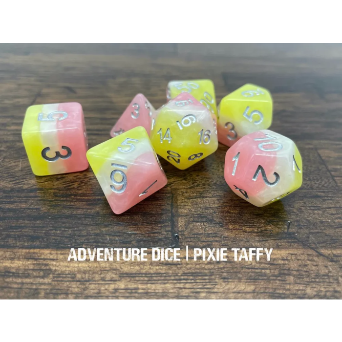 Adventure Dice 7-Piece RPG Dice Set: Creatures