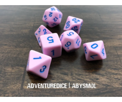 Adventure Dice 7-Piece RPG Dice Set: RPG Themed