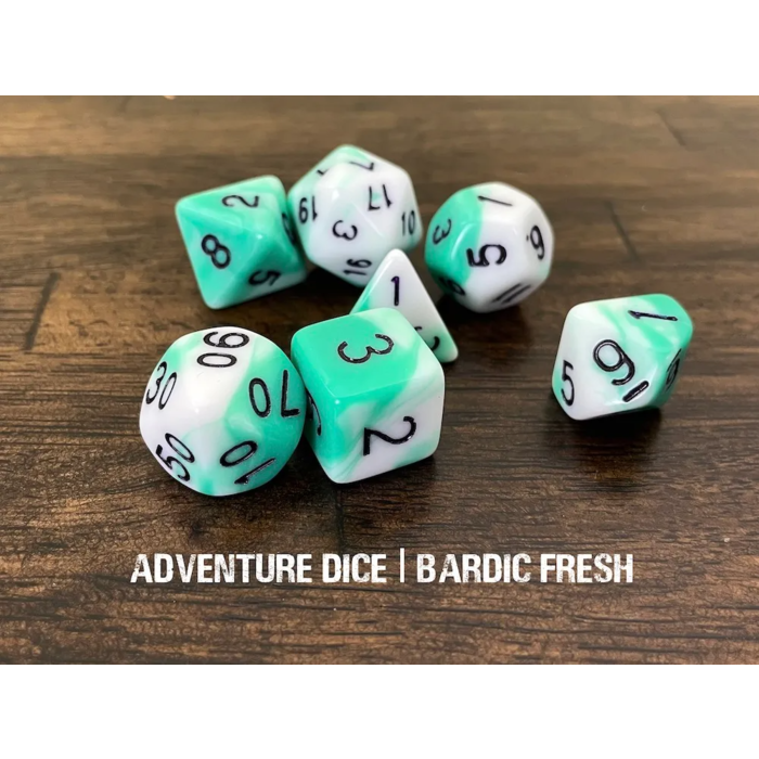 Adventure Dice 7-Piece RPG Dice Set: RPG Themed