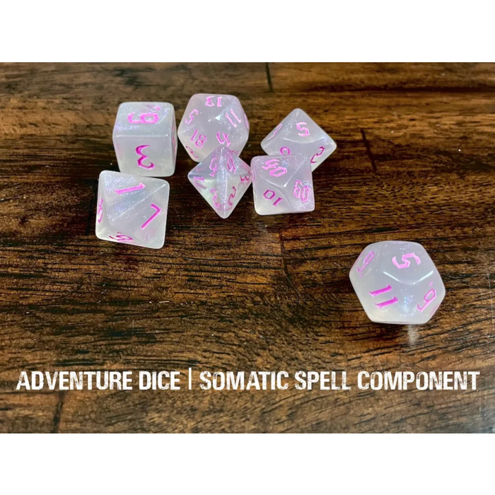 Adventure Dice 7-Piece RPG Dice Set: RPG Themed