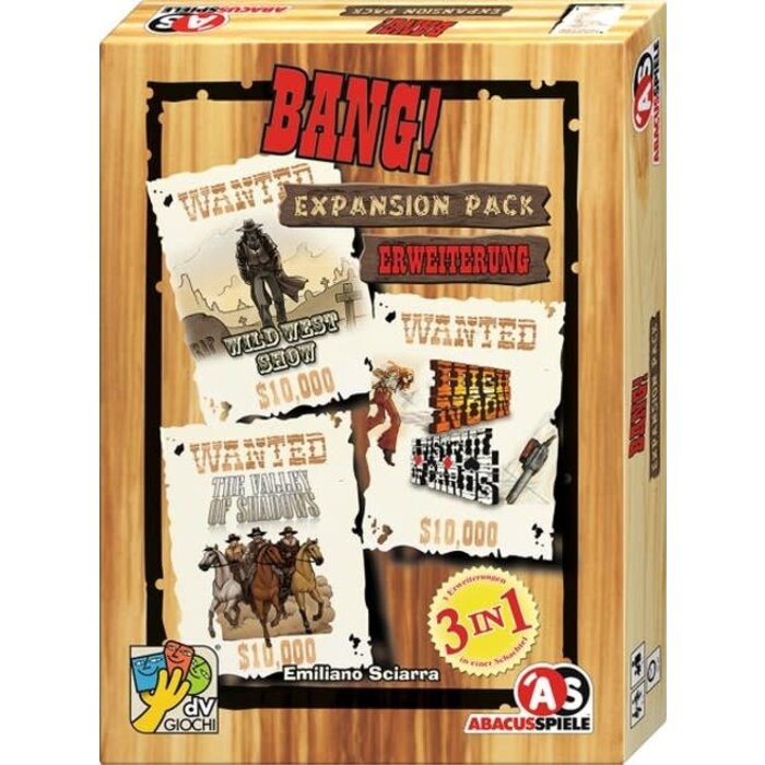 DV Giochi Bang! - The Card Game: The Best Expansions Box