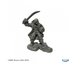 Reaper Miniatures Bones USA: Salvador Crowley, Swashbuckler