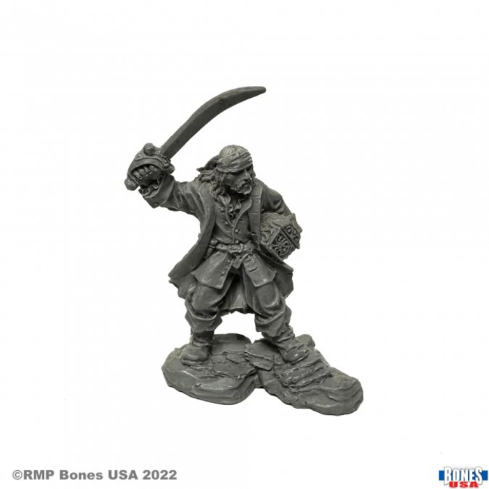 Reaper Miniatures Bones USA: Salvador Crowley, Swashbuckler
