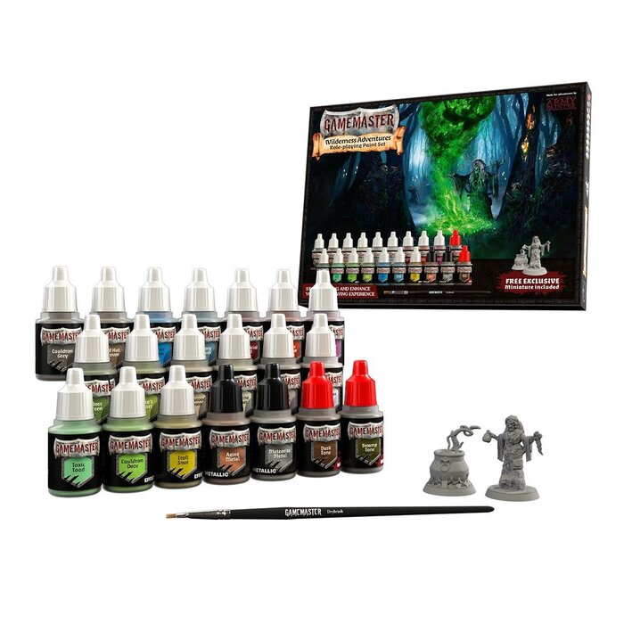 The Army Painter Gamemaster Wilderness Adventures Paint Set