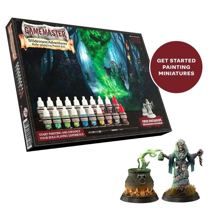 The Army Painter Gamemaster Wilderness Adventures Paint Set