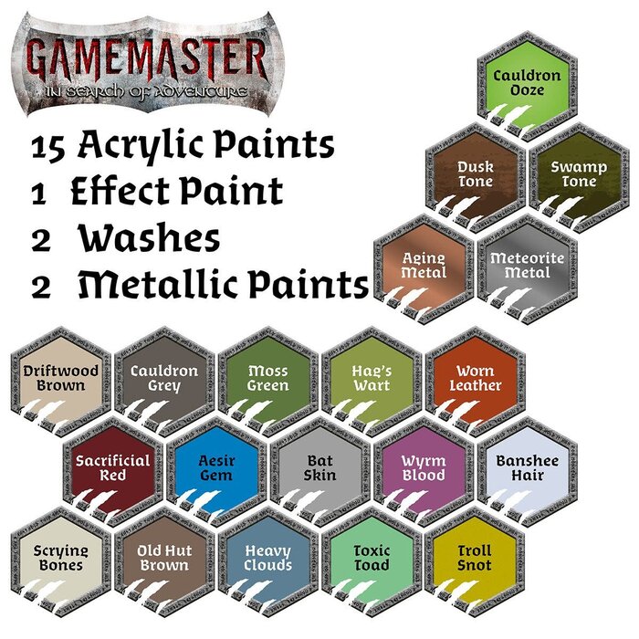 The Army Painter Gamemaster Wilderness Adventures Paint Set