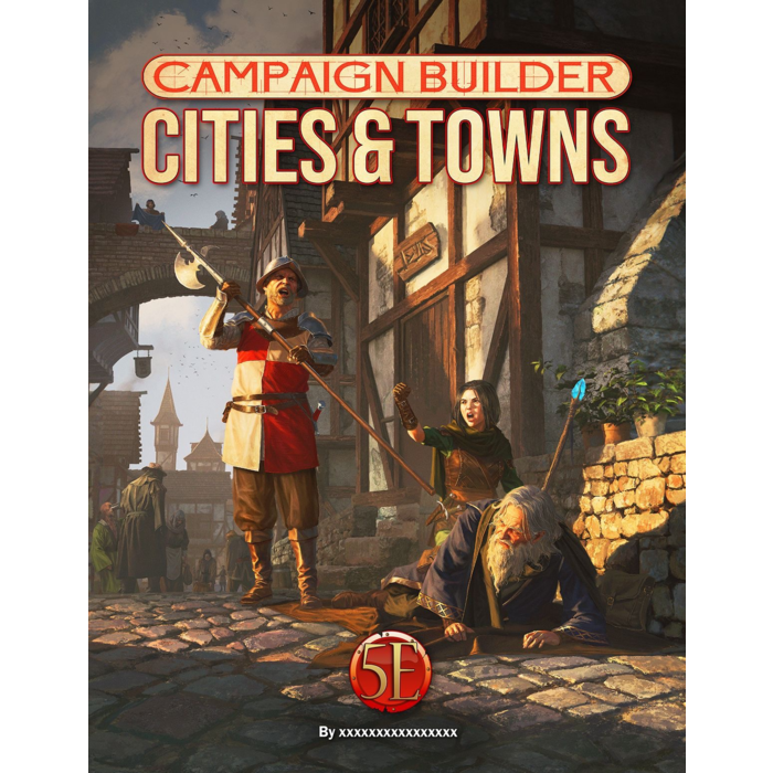 Kobold Press Campaign Builder: Cities and Towns (5E Compatible)