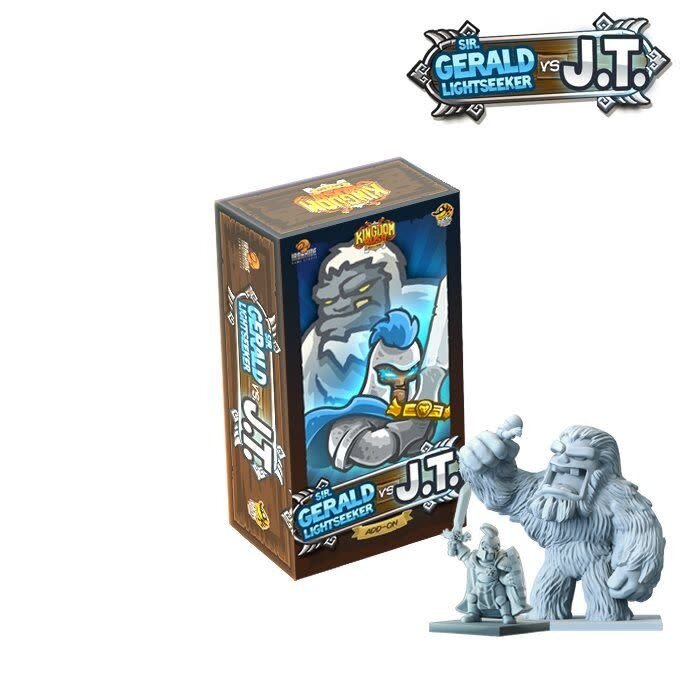 Lucky Duck Games Kingdom Rush: Rift in Time - Sir Gerald Lightseeker vs J.T. Expansion