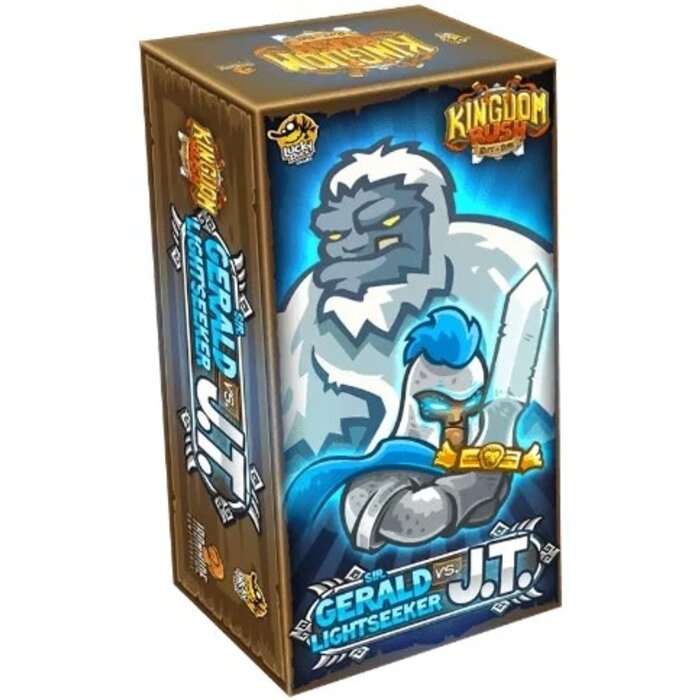 Lucky Duck Games Kingdom Rush: Rift in Time - Sir Gerald Lightseeker vs J.T. Expansion