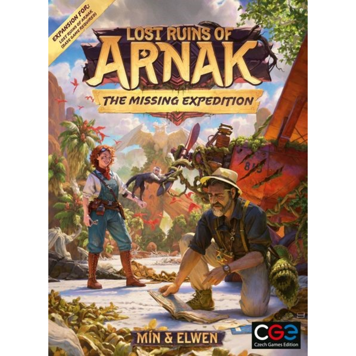Czech Games Edition Lost Ruins of Arnak - The Missing Expedition Expansion