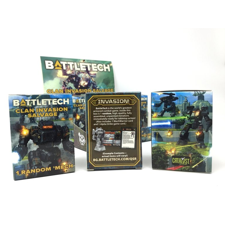 Battletech Clan Invasion Salvage Box Boardgames.ca