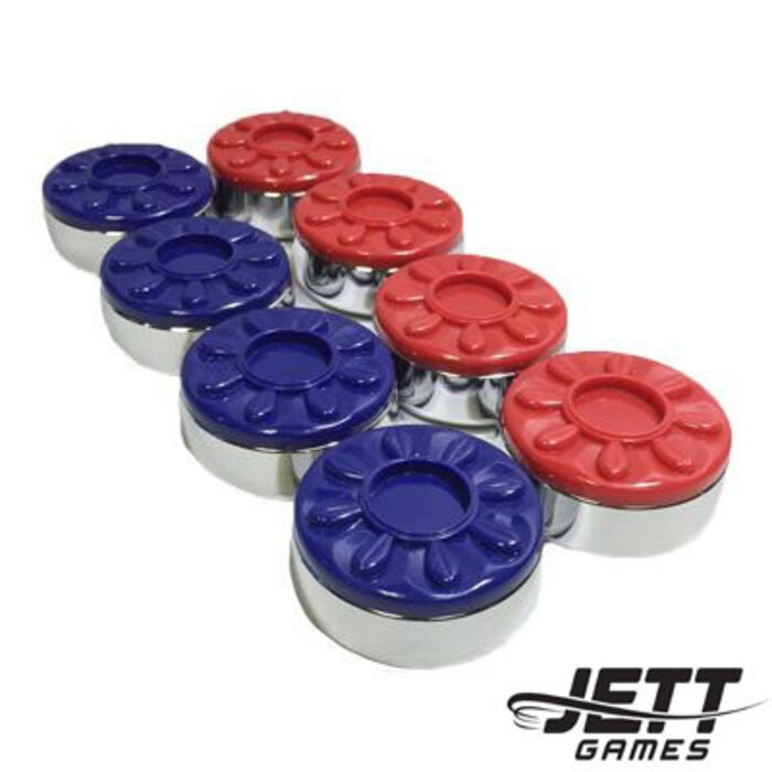 Jett Games Plastic Capped Shuffleboard Pucks