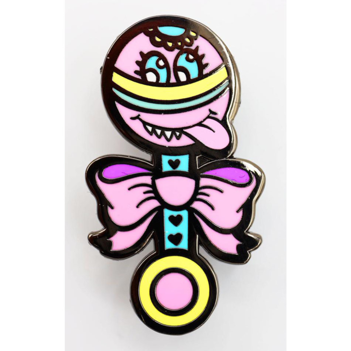 Foam Brain Games Enamel Pin - Baby Monster