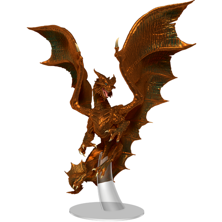 Nolzur's Marvelous Miniatures Adult Copper Dragon Boardgames.ca