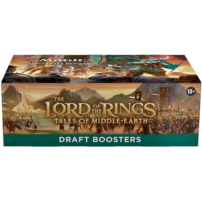 Wizards of the Coast Magic The Gathering TCG The Lord of the Rings: Tales of Middle-Earth Draft Booster Box