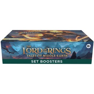 Wizards of the Coast **PRE-ORDER** Magic The Gathering TCG The Lord of the Rings: Tales of Middle-Earth Set Booster Box Wizards of the Coast **PRE-ORDER** Magic The Gathering TCG The Lord of the Rings: Tales of Middle-Earth Set Booster Box