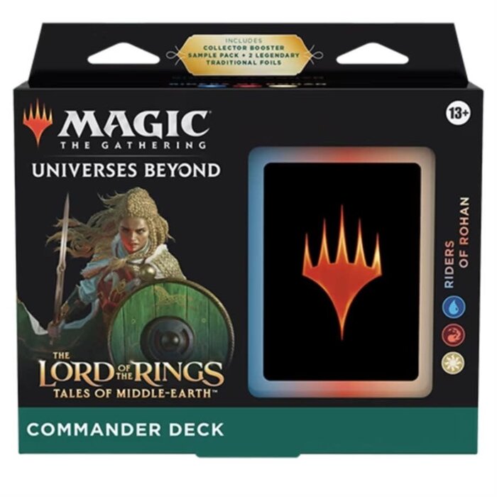 Wizards of the Coast Magic The Gathering TCG The Lord of the Rings: Tales of Middle-Earth Commander Decks (Set of 4)