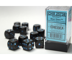 Chessex 12d6 Dice Block (16mm): Speckled Elemental (Assorted Colours)