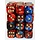 36d6 Dice Block (12mm): Gemini Gold Pipped (Assorted Colours)